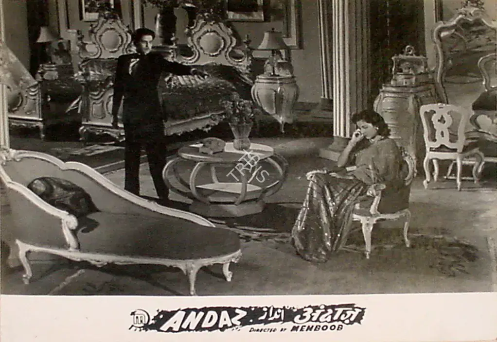 Irani, Faredoon A. (Cinematographer), Andaz, 1949 | Lobby Card | CinemaEducation | 00809283