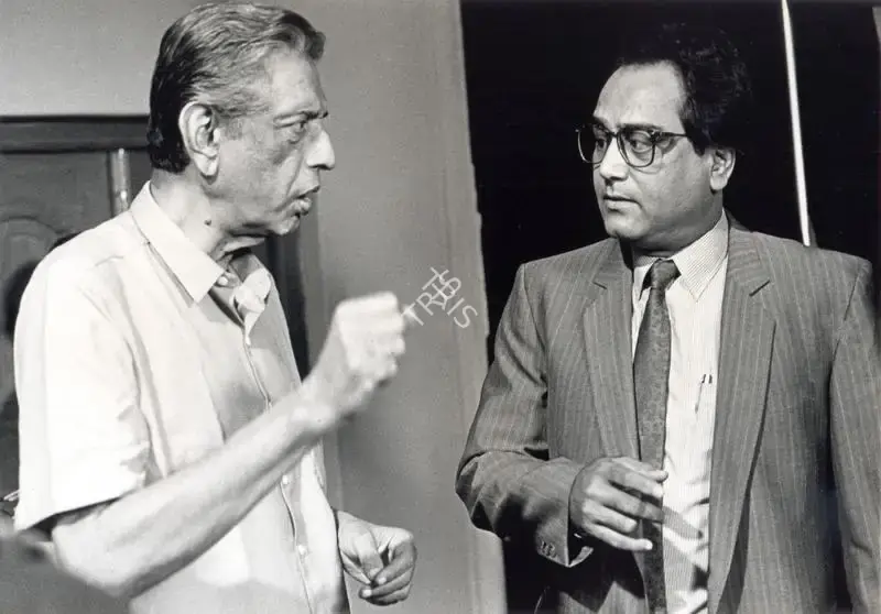 Ghosh, Nemai (Still Photographer), Agantuk, 1991 | Working Still | CinemaEducation | 00891527