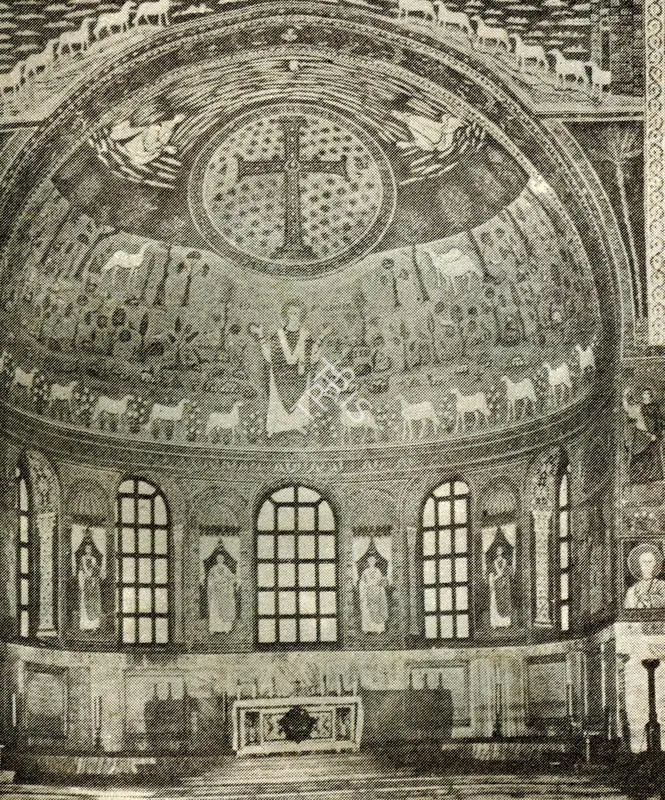 Unknown (Artist). Apse Mosaic, 6th Century A.D. | Mosaic