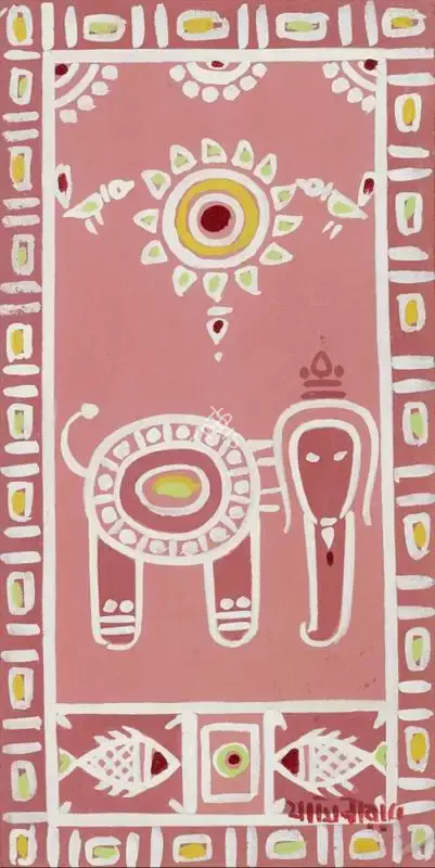 Roy, Jamini (Artist). Untitled, n.d. | Painting