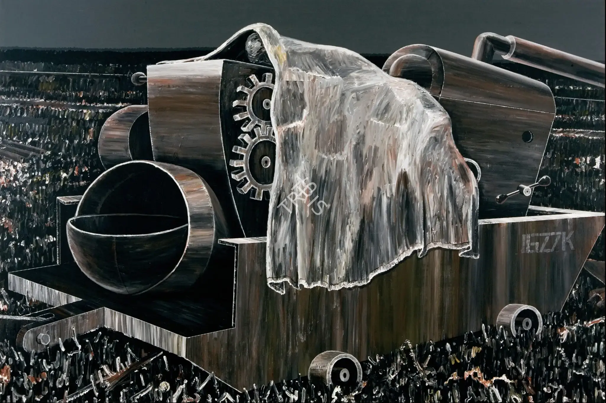 Krishnan, Rajan (Artist). Invention/ Memoir. Acrylic on canvas, 2007 | Painting | FineArts | 00645000