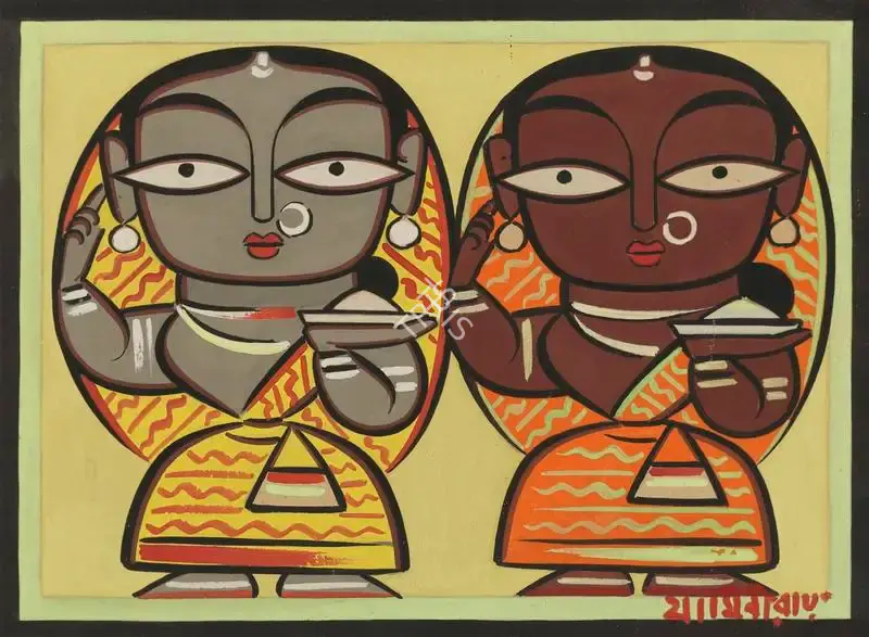 Roy, Jamini (Artist). Untitled, n.d. | Painting