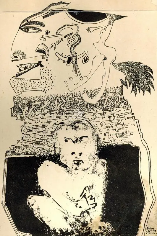 Sundaram, Vivan (Artist). Mexico, 1978 | Painting
