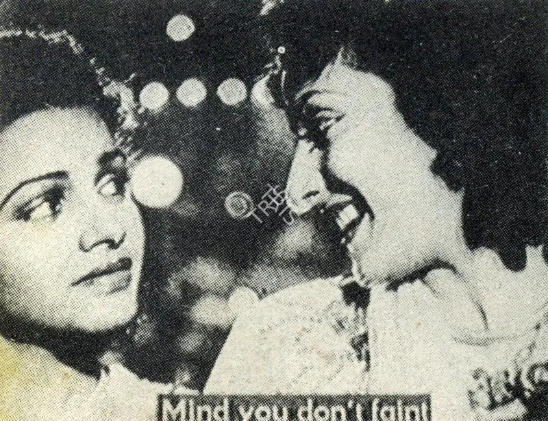 Irani, Faredoon A. (Cinematographer), Andaz, 1949. Still from Andaz: Shot 7 | Photographic Still, Journal of Arts & Ideas, January 1993 | CinemaEducation | 00710345