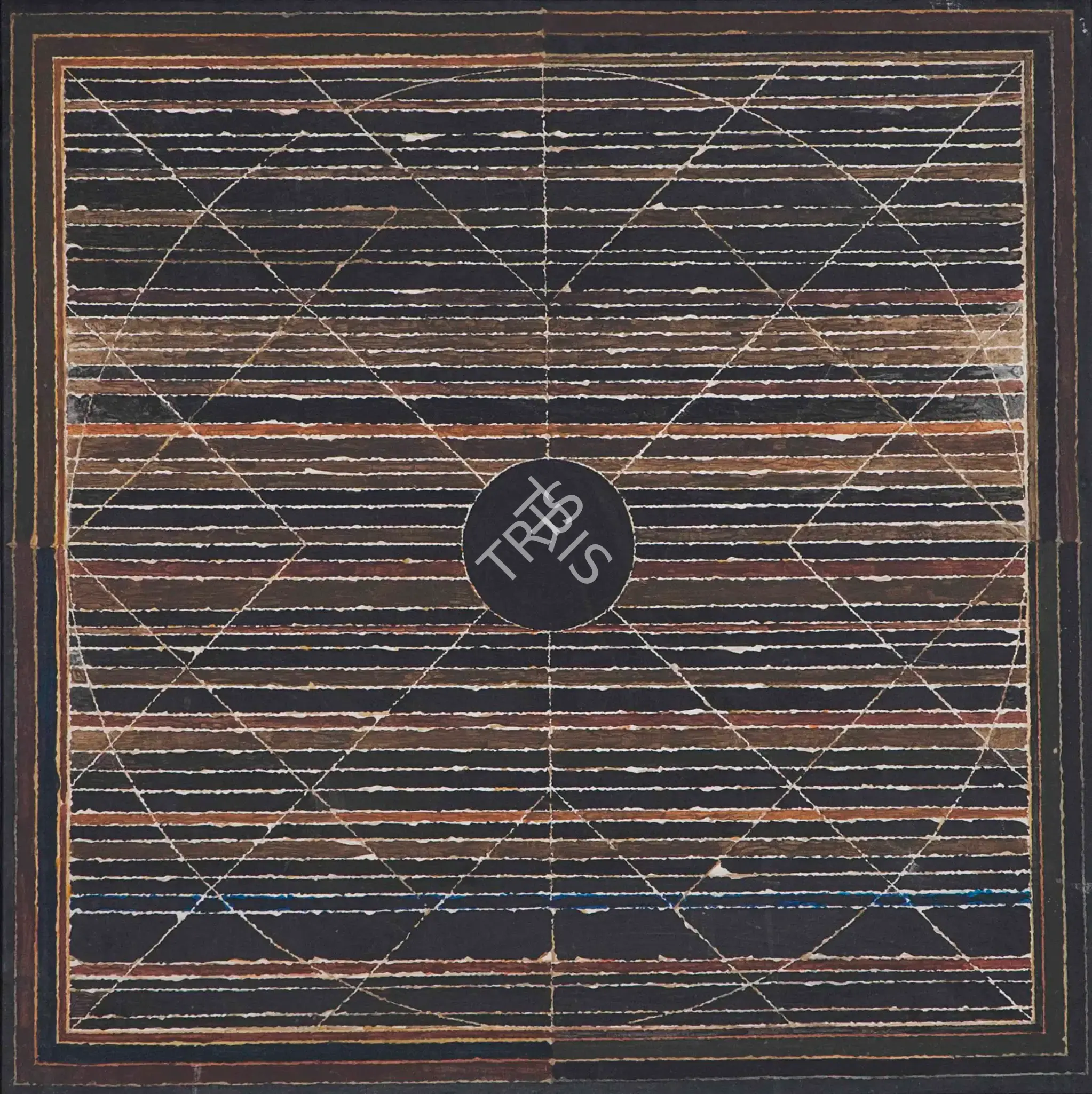 Raza, S.H. (Artist). Bindu-Genese, 1988 | Painting