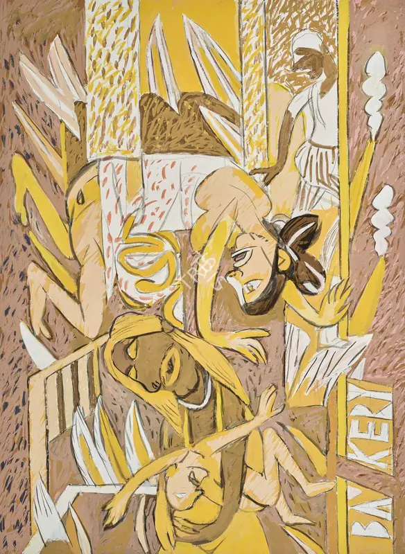 Subramanyan, K.G. (Artist). Untitled (Best Bakery), 2004 | Painting