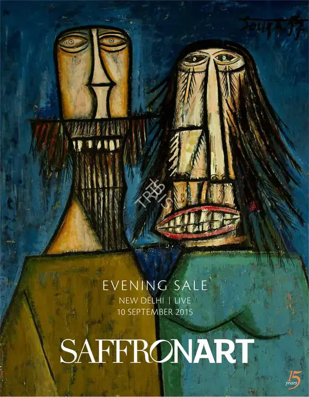Saffronart (Auction House). Evening Sale. 10 September 2015, New Delhi | Auction Catalogue | EconomicsArt | 00862210
