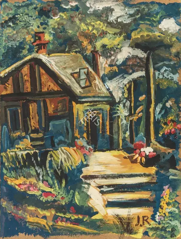 Roy, Jamini (Artist). Landscape, n.d. | Painting