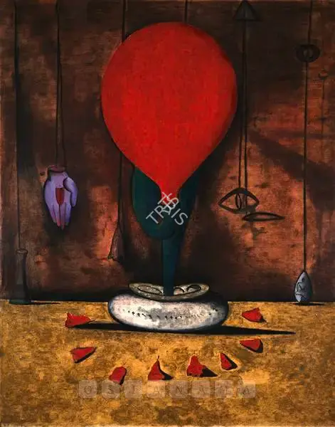 Nair, Surendran (Artist). Theatre Of Rhetoric Rituals, 1996 | Print