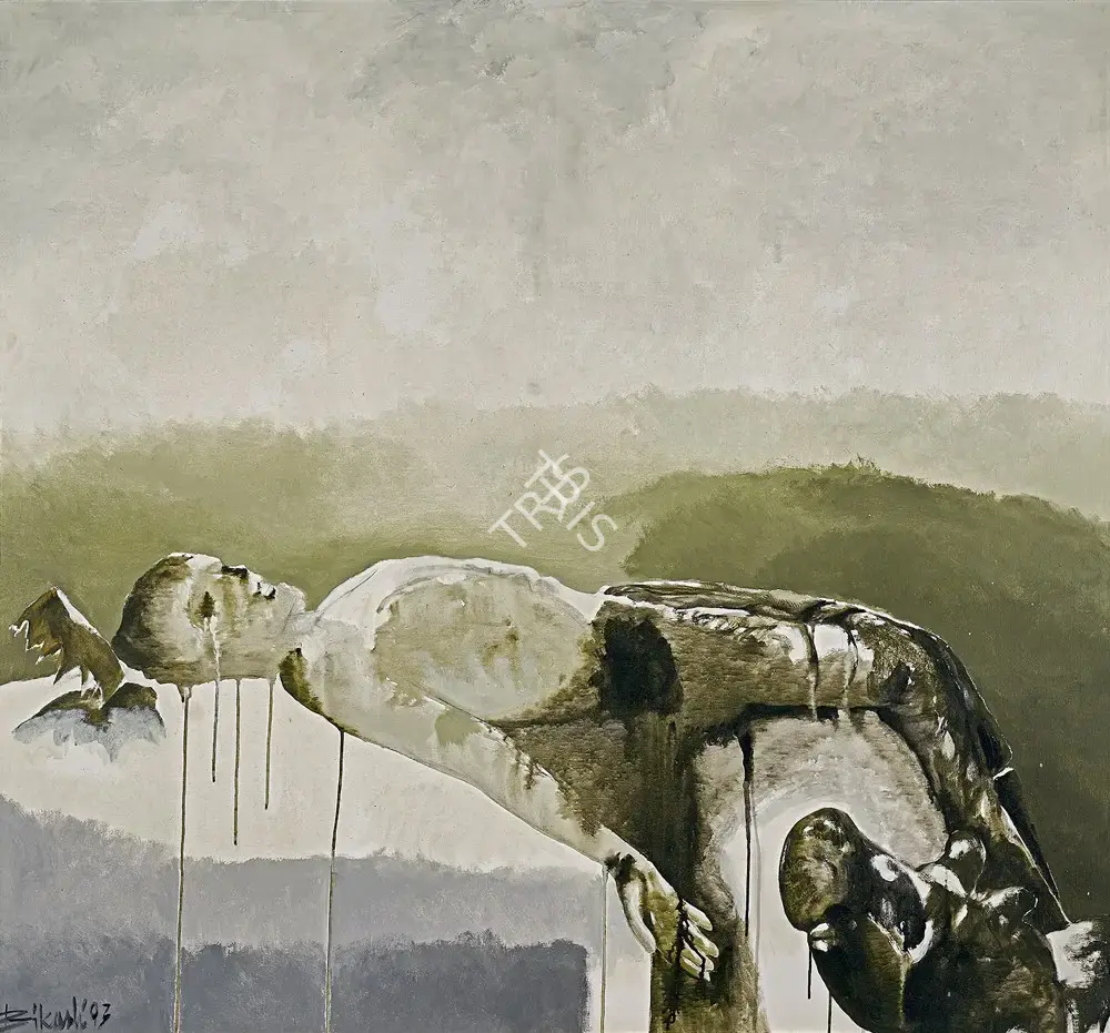 Bhattacharjee, Bikash (Artist). Untitled, 1993 | Painting