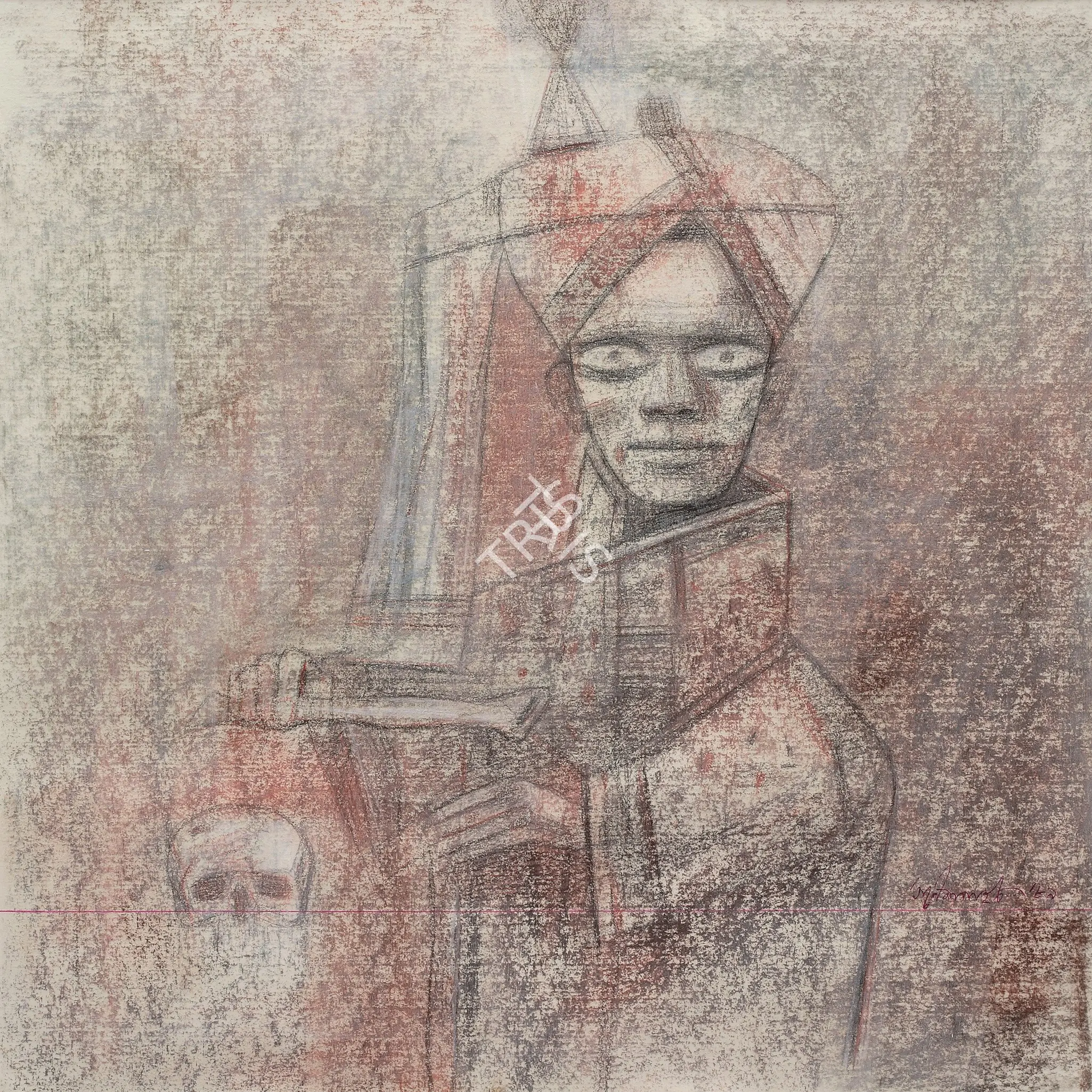 Pyne, Ganesh (Artist). Untitled, 1989 | Drawing