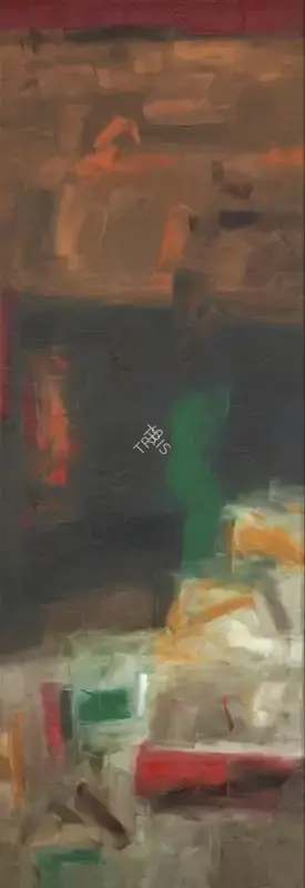 Adimoolam, K.M. (Artist). Reflex, 1996 | Painting