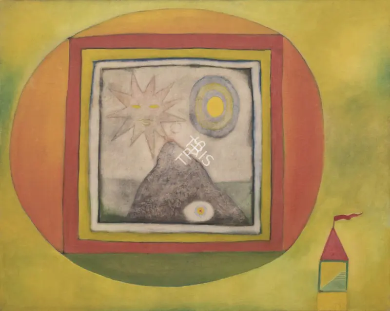 Swaminathan, J. (Artist). Untitled. Oil on canvas, 1964 | Painting  | 00869002