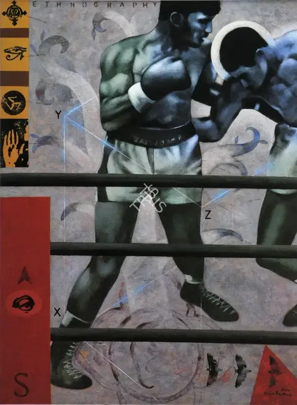 Parthan, Baiju (Artist). Ethnography - Spectacle and Artifice, 2001 | Painting
