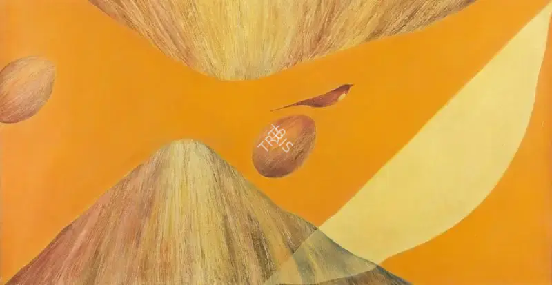 Swaminathan, J. (Artist). Untitled (Mountain & Bird Series), n.d. | Painting