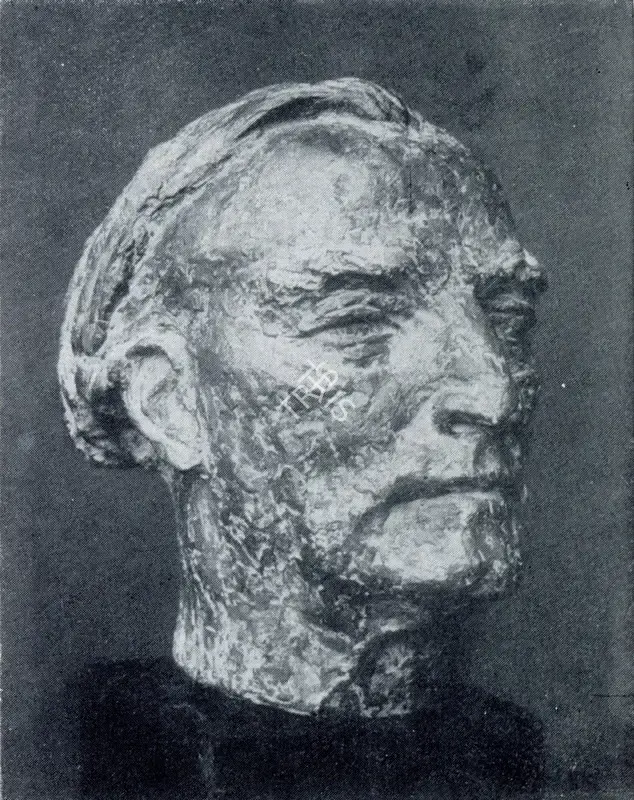 Dagupta, Prodosh (Artist). Portrait of Hans Glas. 1952 | Marg, December 1962 | Sculpture | FineArts | 00674778