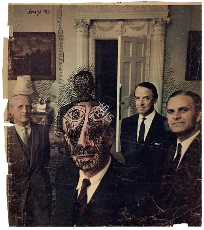 Souza, F.N. (Artist). Untitled, 1963 | Painting