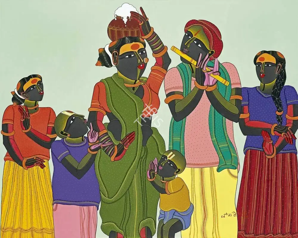 Vaikuntam, Thota (Artist). Untitled, n.d. | Painting