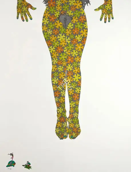 Sharma, Dileep (Artist). Scissors 8, 2007 | Painting