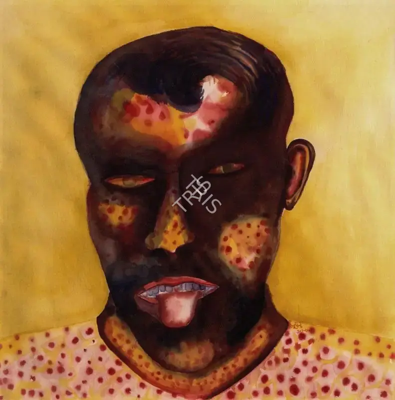 Khakhar, Bhupen P. (Artist). Blind Babubhai, 2001 | Painting