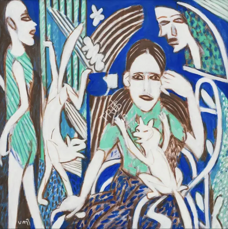 Subramanyan, K.G. (Artist). Untitled, n.d. | Painting