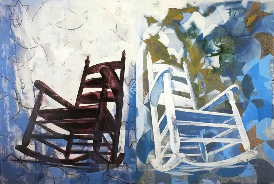 Chowdhury, Arunanshu (Artist). Untitled. Oil and acrylic on canvas, 2006 | Painting | FineArts | 00898419