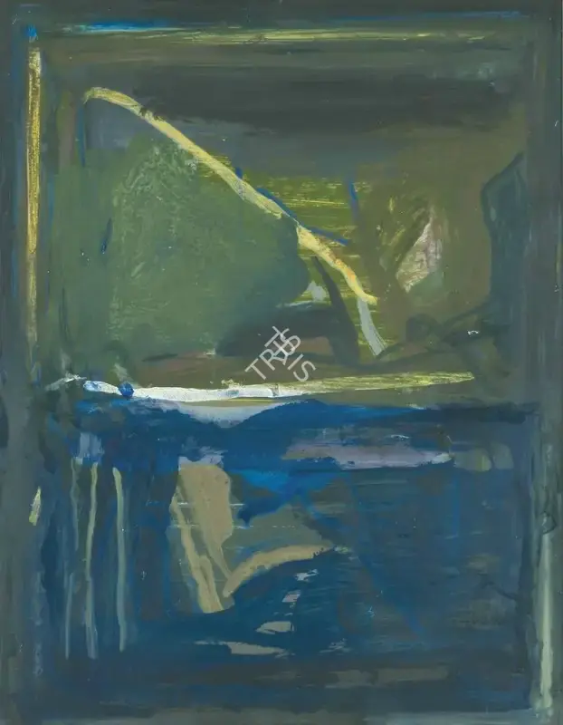 Raza, S.H. (Artist). Night, 1972 | Painting
