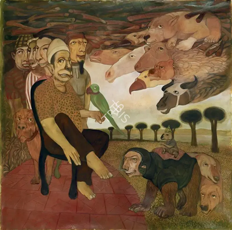 Naik, Viraj (Artist). Untitled. Oil on canvas, n.d. | Painting | FineArts | 00334957