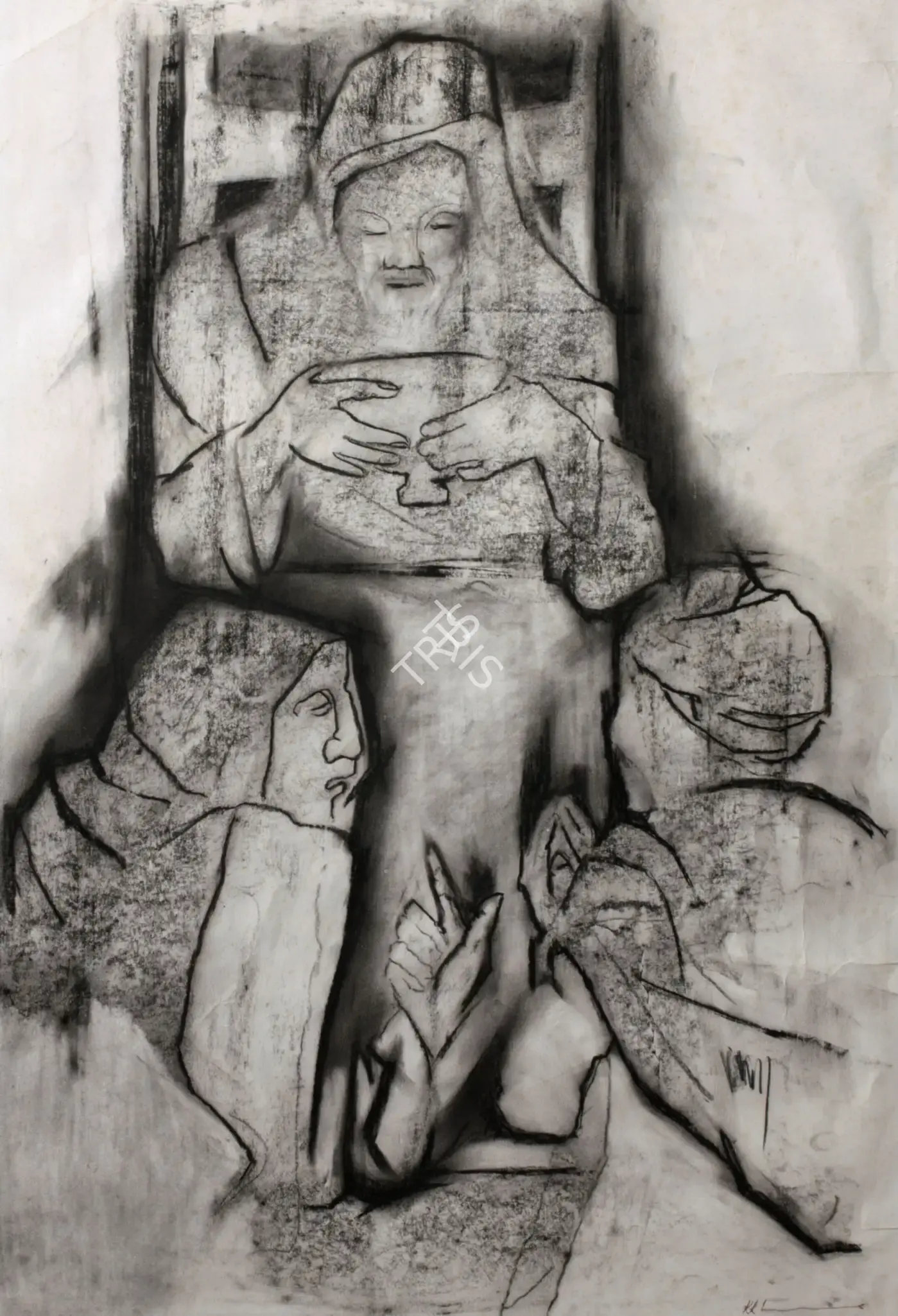 Khanna, Krishen (Artist). Untitled, n.d. | Drawing