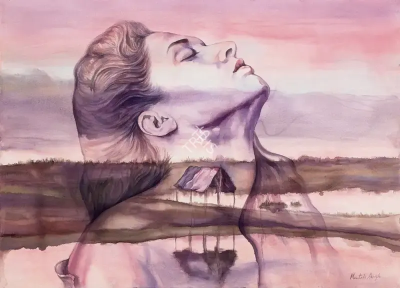 Singh, Meetali (Artist). Untitled. Watercolour on paper, n.d. | Painting | FineArts | 00604642