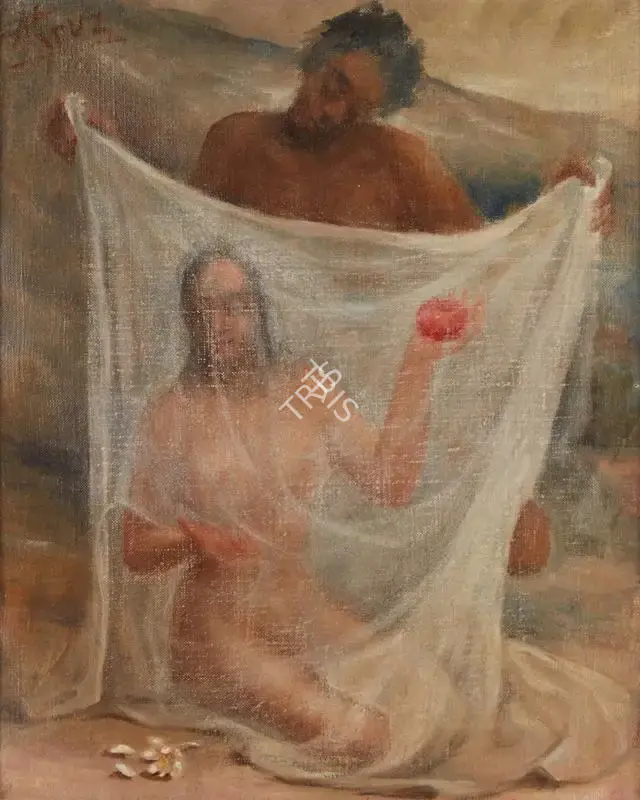 Cruz, Antonio Piedade da (Artist). Untitled. Oil on canvas, n.d. | Painting | FineArts | 00353590