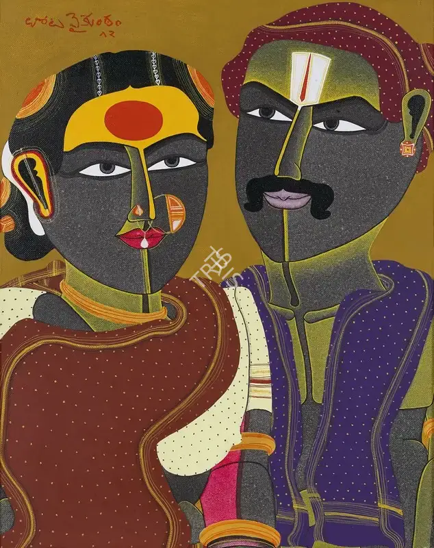 Vaikuntam, Thota (Artist). Untitled, n.d. | Painting