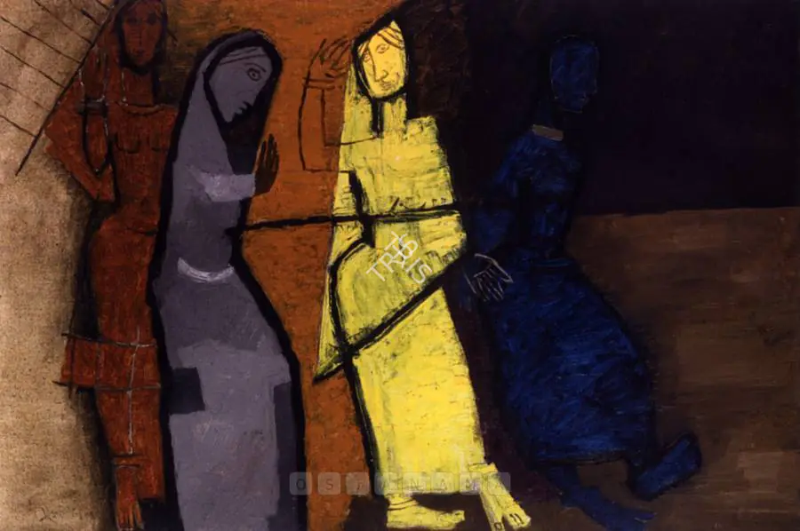 Husain, M.F. (Artist). Untitled, 1950s | Painting