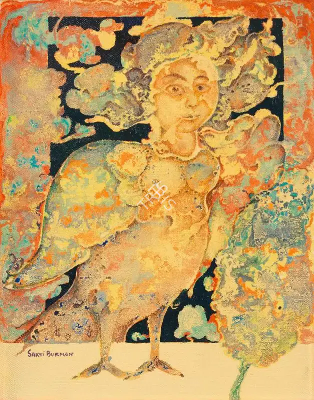 Burman, Sakti (Artist). Estasi, n.d. | Painting
