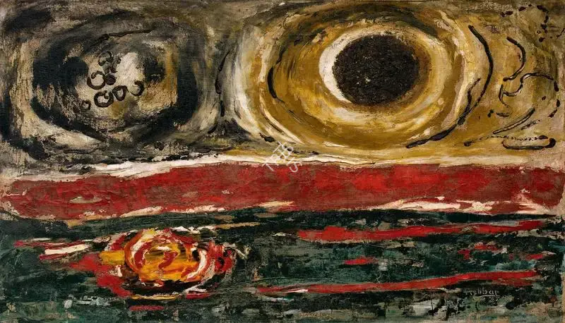 Hebbar, K.K. (Artist). Untitled, 1965 | Painting