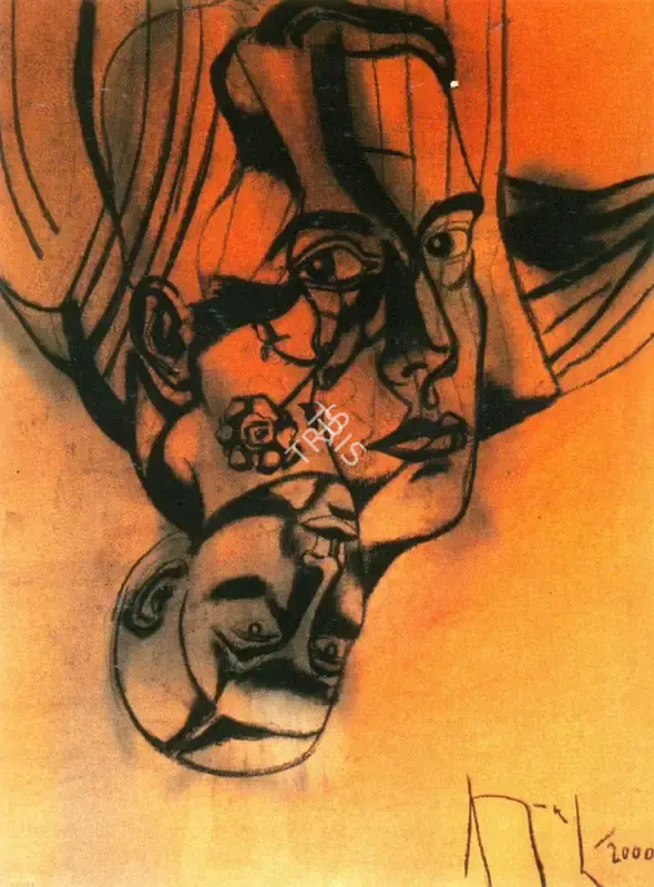 Dodiya, Atul (Artist). Untitled, 2000 | Painting