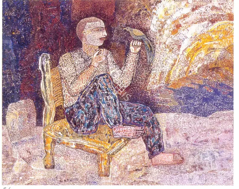 Chakravarty, Jayashree (Artist). Untitled, 1988 | Painting