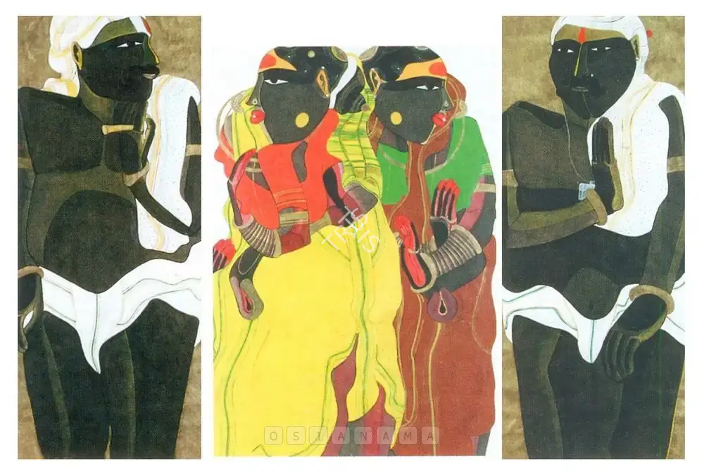 Vaikuntam, Thota (Artist). Untitled, 1993 | Painting