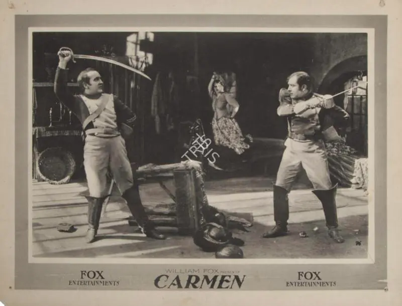 Walsh, Raoul (Director), Carmen, 1915 | Lobby card | CinemaEducation | 00789925