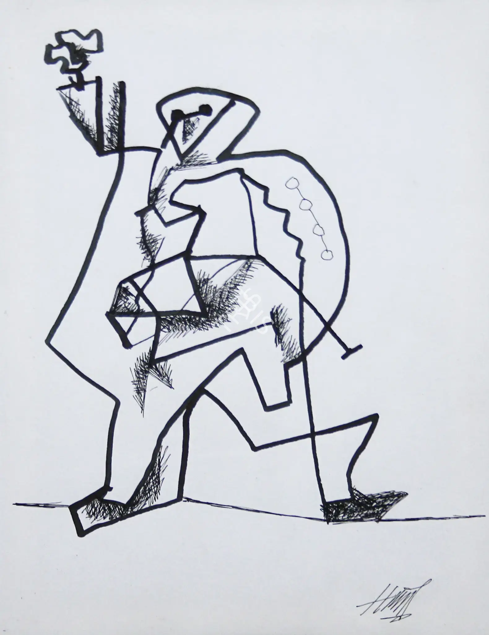Shah, Himmat (Artist). Untitled, n.d. | Drawing