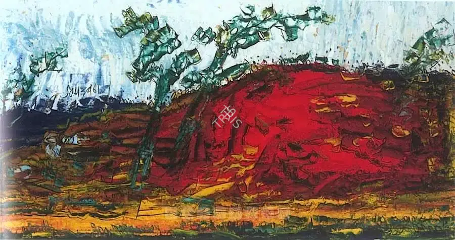 Souza, F.N. (Artist). Untitled, 1961 | Painting