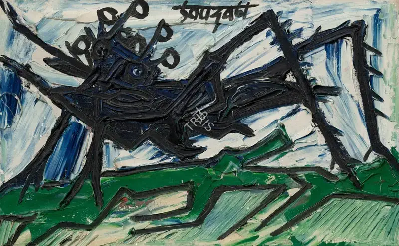 Souza, F.N. (Artist). Untitled (Spider), 1961 | Painting