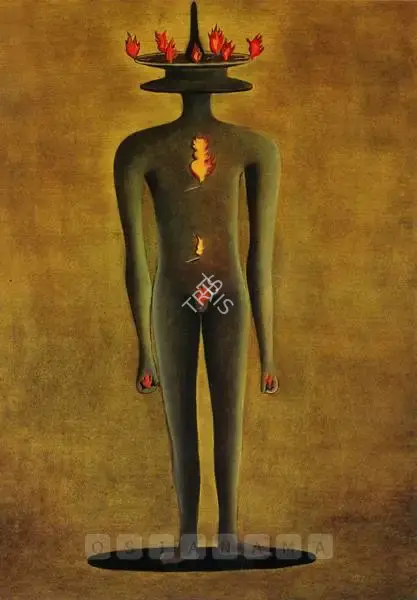 Nair, Surendran (Artist). Study For An Oil Lamp (Cuckoonebulopolis), 2000 | Painting