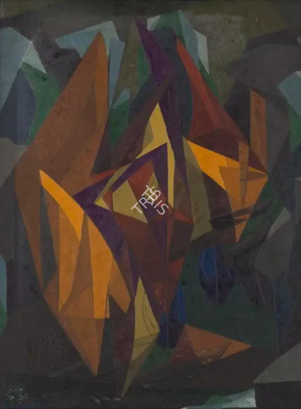 Sabavala, Jehangir (Artist). Down to a Sunless Sea. Oil on canvas, 1962 | Painting | FineArts | 00595909