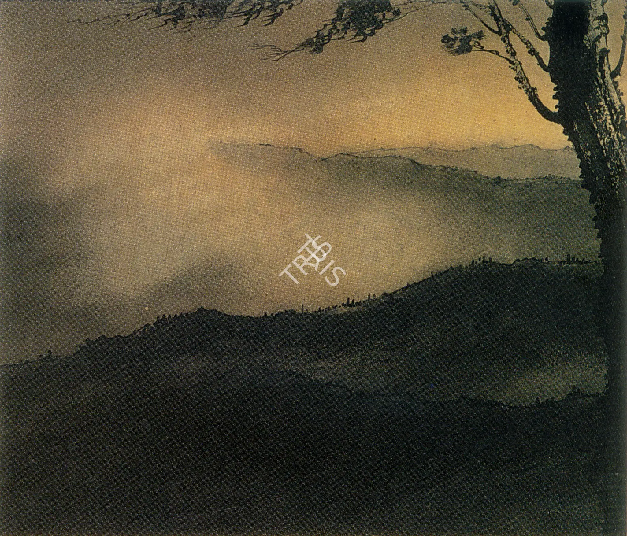 Tagore, Gaganendranath (Artist). Landscape. Watercolour on paper, n.d. | Painting  | 00877139