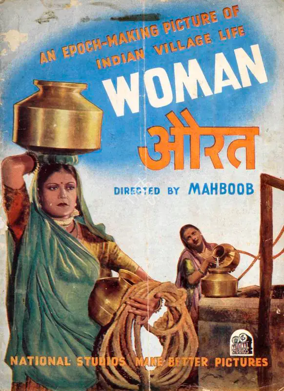 Mehboob (Director), Aurat, 1940 | Song-Synopsis Booklet | CinemaEducation | 00863140
