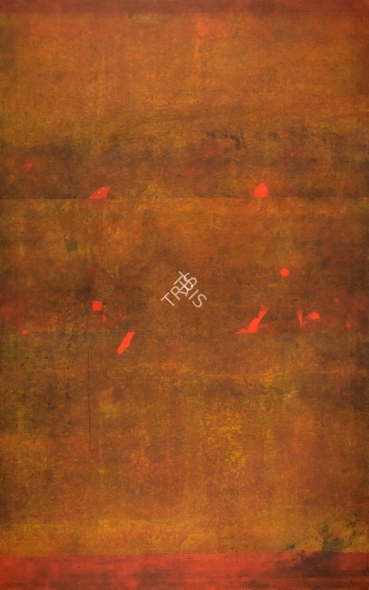 Gaitonde, V.S. (Artist). Untitled. Oil on canvas, 1971 | Painting | FineArts | 00900340