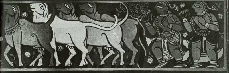 Roy, Jamini (Artist). Krishna, the Cowherd. n.d. | Marg, December 2022 - March 2023 | Painting | FineArts | 00675399
