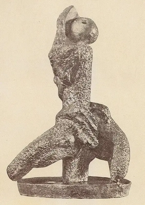 Baij, Ramkinkar (Artist). Composition. n.d. | Marg, July 1951 | Sculpture | FineArts | 00673885