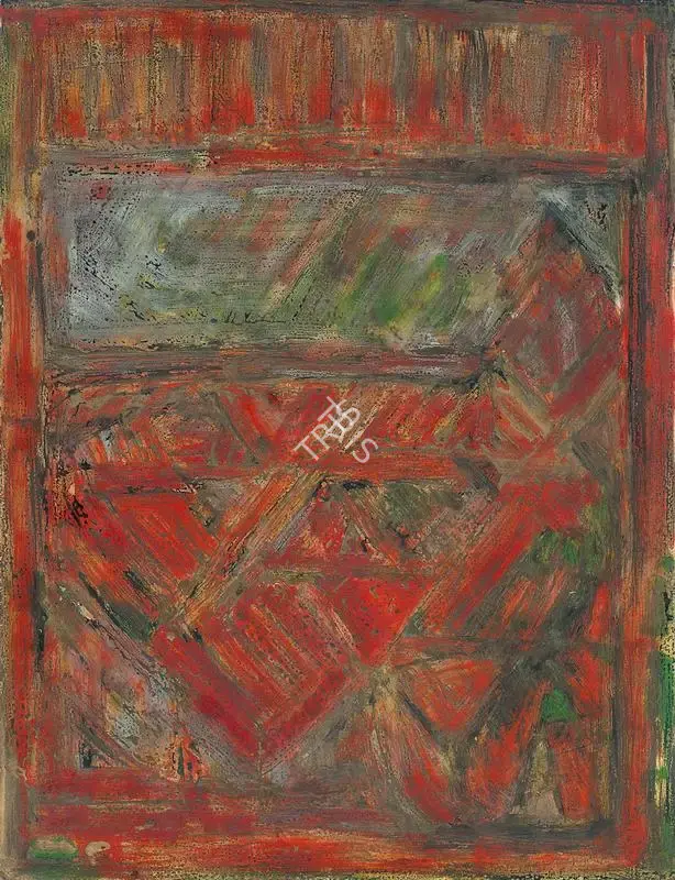 Viswanadhan, V. (Artist). Untitled. Acrylic on paper, 1972 | Painting | FineArts | 00642155